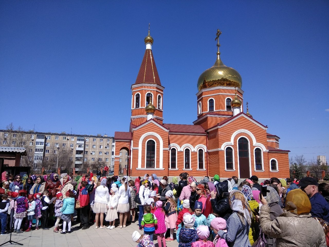 храм в волжском